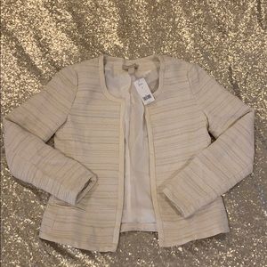Banana Republic White Cream Blazer NWT